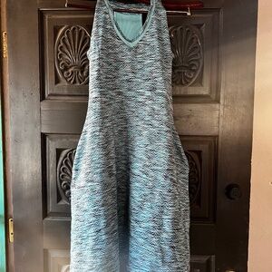 MPG Sport Racerback Dress with Built in Shelf Bra and Pockets S